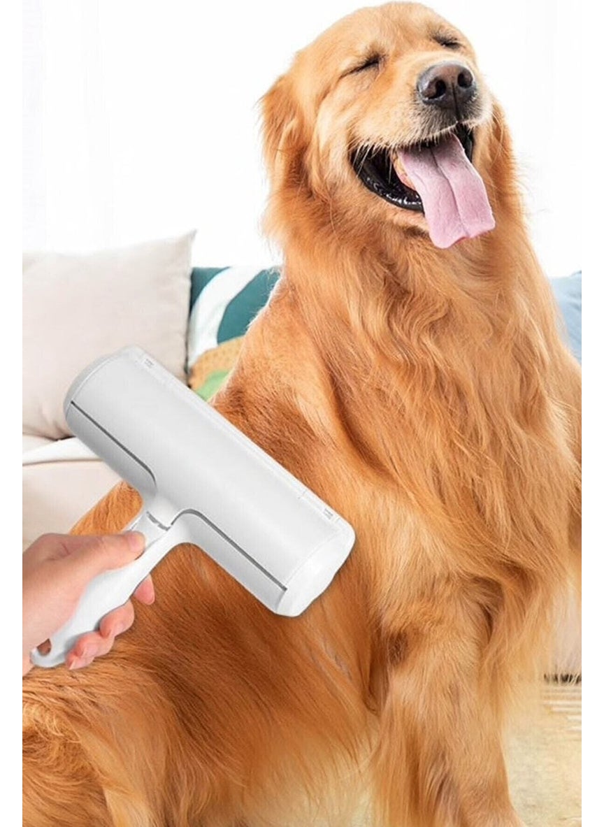 Markafox Cat Dog Pet Sweater Clothes Clothes Carpet Bed Feather Cleaner Bristle Dust Collector with Chamber  - Image 2