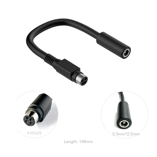 SlimQ Compatible with 𝗠𝗦𝗜 𝗖𝗹𝗲𝘃𝗼 Laptop - 330W DC Power Adapter Connector Kit, USB Tip and 4-Hole Tip DC Connectors Plug - Image 2