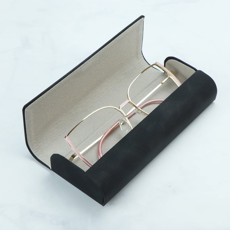 VisionGlobal VisionGlobal Hard Shell Eyeglass Case for Eyeglasses and Sunglasses for Men/Women and Kids  - Image 5
