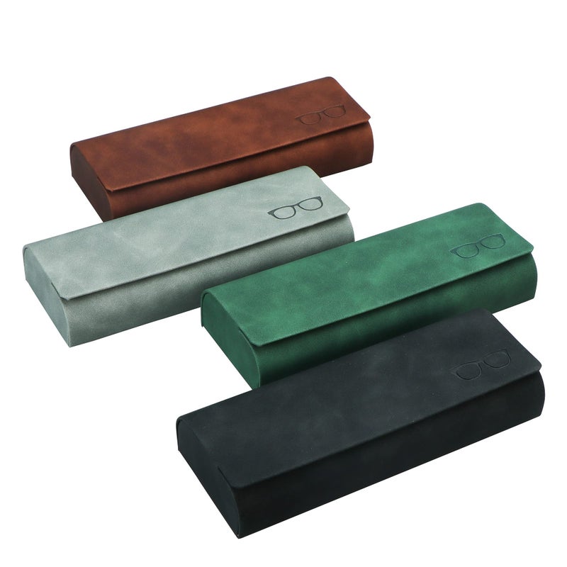 VisionGlobal VisionGlobal Hard Shell Eyeglass Case for Eyeglasses and Sunglasses for Men/Women and Kids  - Image 4