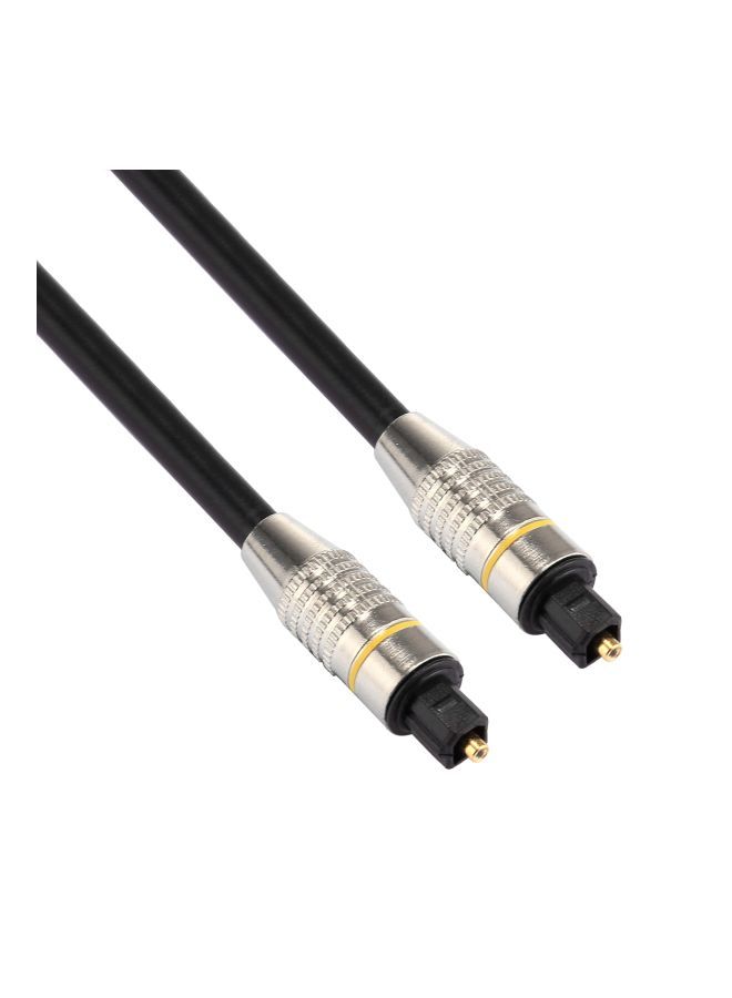 NIBEMINENT Male to Digital Optical Audio Cable Black/Silver  - Image 3