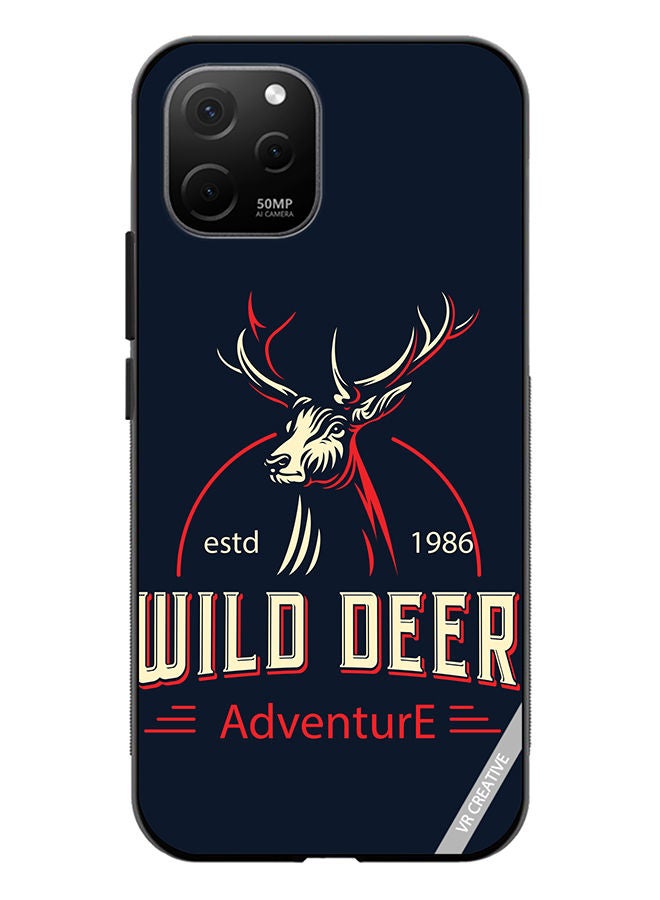 VR CREATIVE Protective Case Cover For Huawei Nova Y61 Wild Deer Design Multicolour - Image 1
