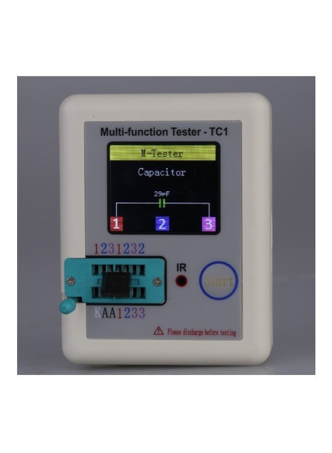 NIBEMINENT Display Transistor Tester White/Black/Grey 8.8x8x2.8cm - Image 3
