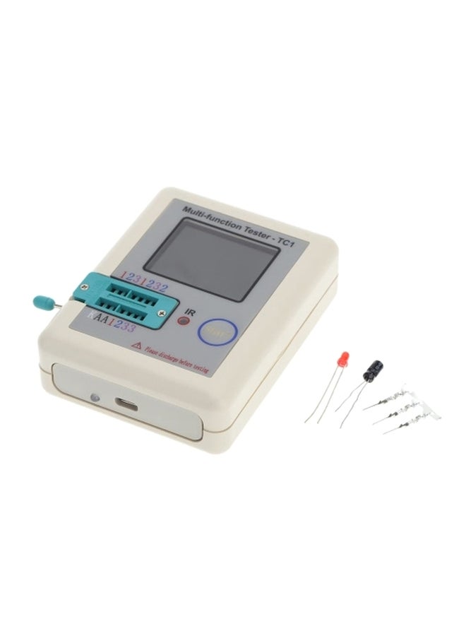 NIBEMINENT Display Transistor Tester White/Black/Grey 8.8x8x2.8cm - Image 2