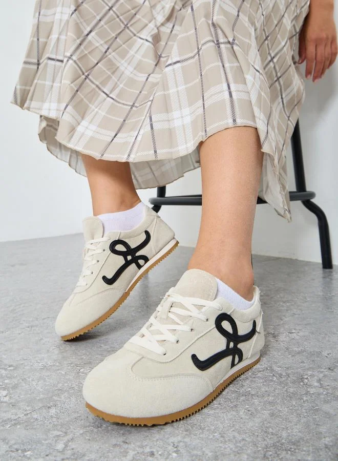 Styli Styli Retro lace up sneaker