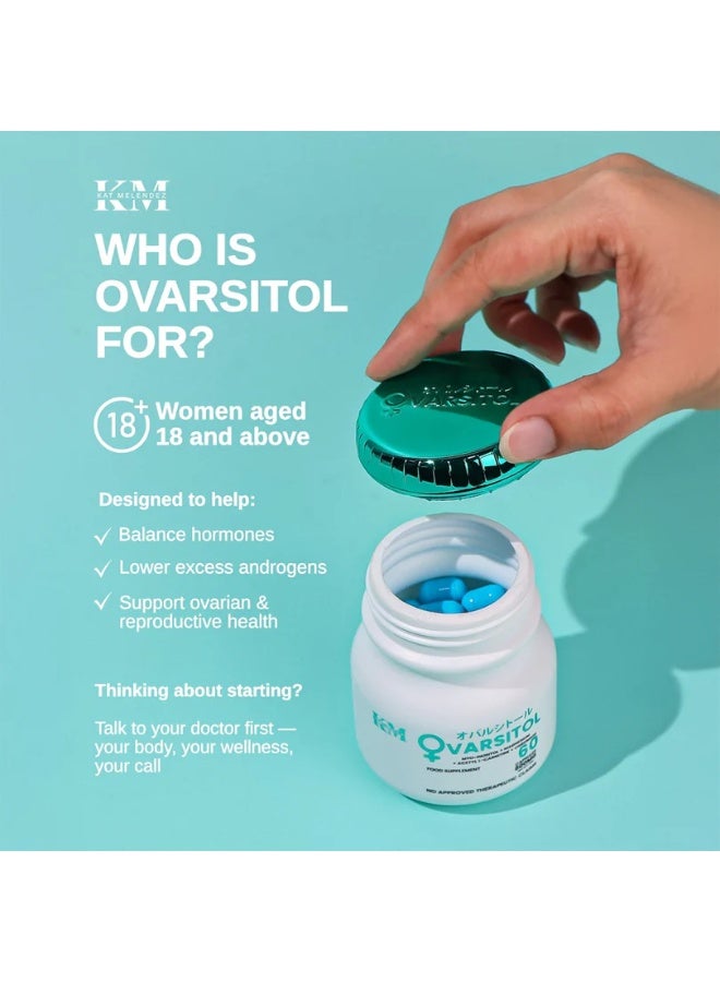 KM Kat Melendez Ovarsitol 600mg 60 Capsules - Image 4