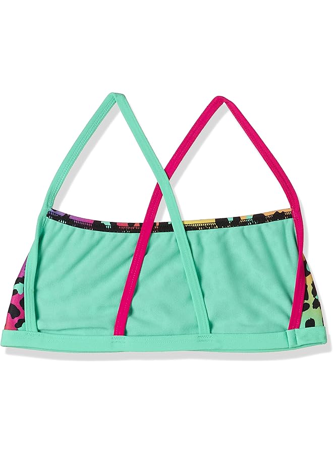 سبيدو بلوزة نسائية قصيرة Jungleglare Allover Cross Back - Image 2