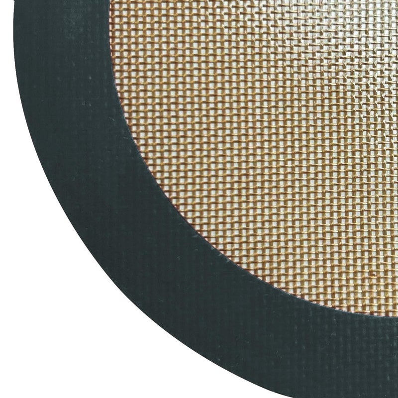 VCHOMY Silicone Baking Mats, Set of 4, Round dia 8 Inch, Non Stick, BPA Free, Baking Sheet Pan Liner for Cake,Pizza,Cookies,Macaron,Bread,Pastry,Toaster (Gray, Round-dia 8 inch) - Image 5
