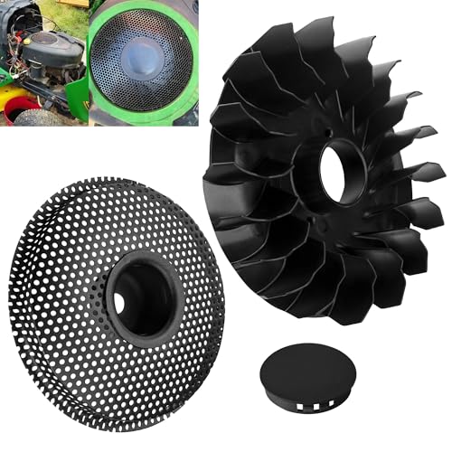 FENXDN 796201 Flywheel Fan 2 Lawn Mower Fan Replacement for BS Most 319000 31A000 Model Engines Replaces Old 699708 794436 699043 697853 695492 695056 796083 - Image 1