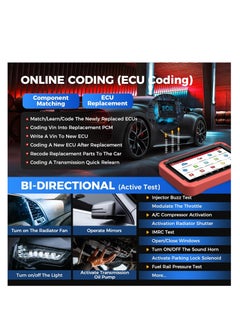 Launch LAUNCH X431 PROS V+ 5.0 Elite Bidirectional Scan Tool with 2025 Newly Released DBSCar VII Connector,38+ Reset for All Cars,ECU Online Coding,CANFD,FCA AutoAuth,VAG Guide,2 Yrs F-Ree Update  - Image 3
