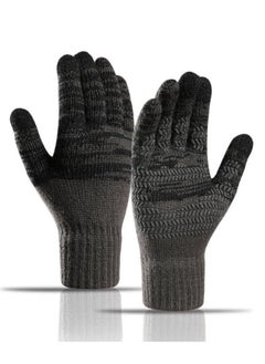 RATSAW Winter Beanie Hat Scarf Gloves Set Men's Scaves and Knit Beanie Hat Themal Gloves Set for Women Men  - Image 4
