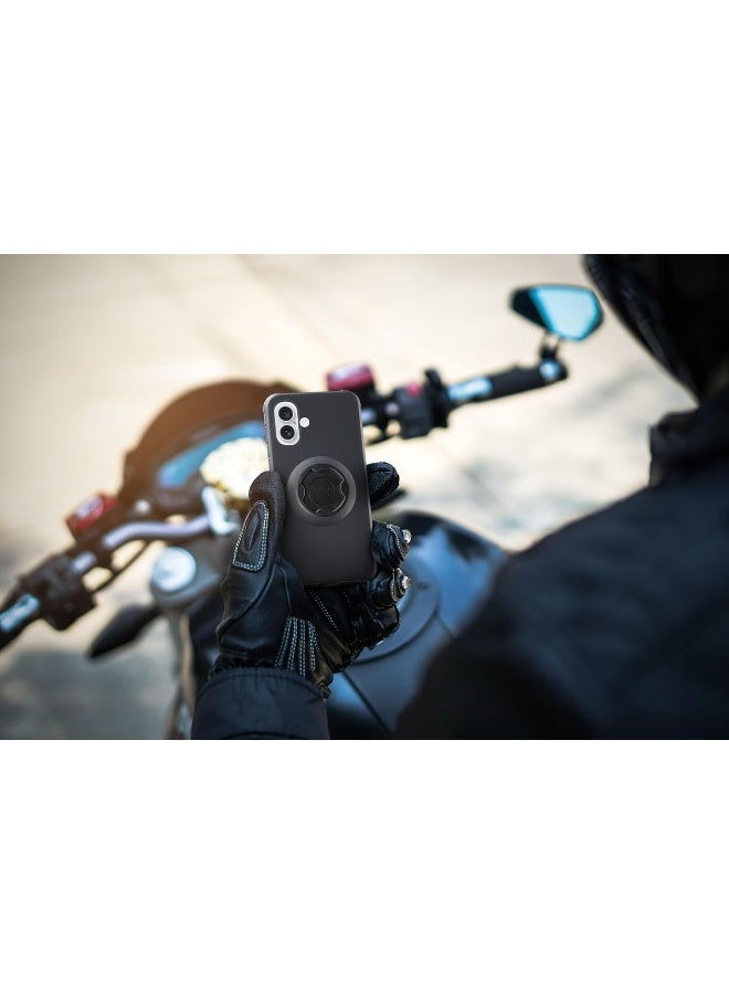 INTERPHONE Quiklox Tetraforce Case for Apple iPhone 16, for Motorcycle, Car or Bike Mounts, Quiklox Series - Protective Case for Motorcycle - Modular System QUIKLOX - Quick Release - Image 3