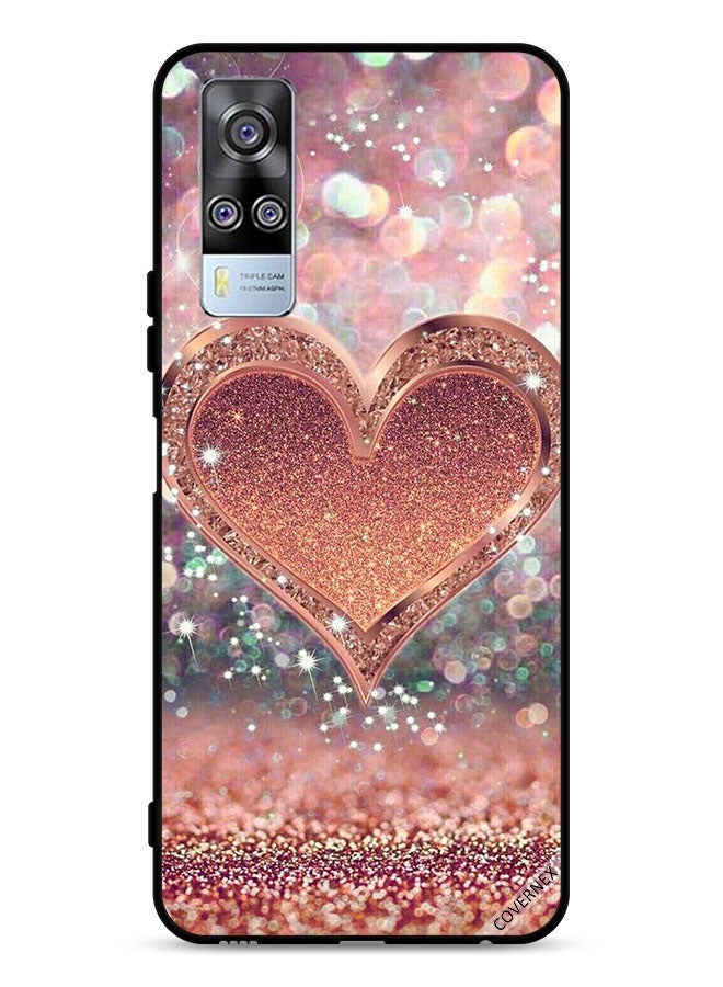 Covernex vivo Y53s 4G Protective Case Cover Glitter Heart - Image 1