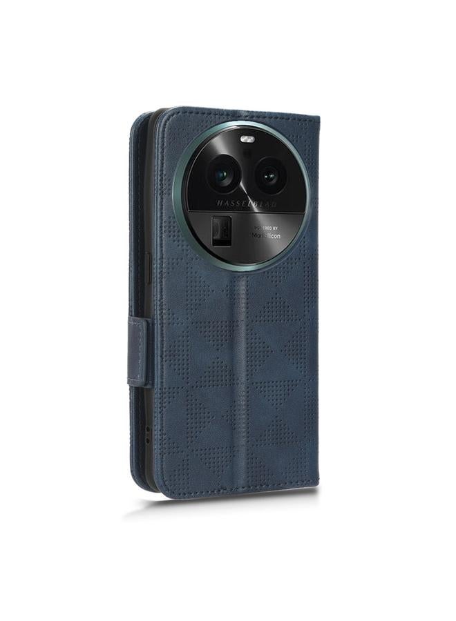 اس-توب جراب هاتف OPPO Find X6 5G من الجلد بتصميم مثلث متماثل - Image 3