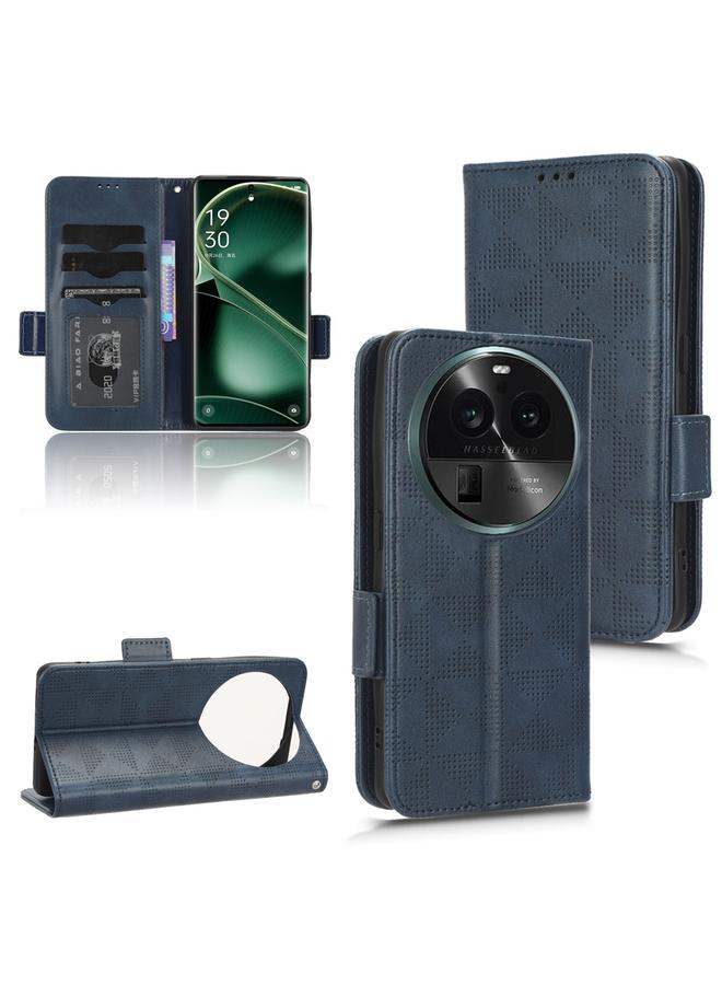 اس-توب جراب هاتف OPPO Find X6 5G من الجلد بتصميم مثلث متماثل - Image 1