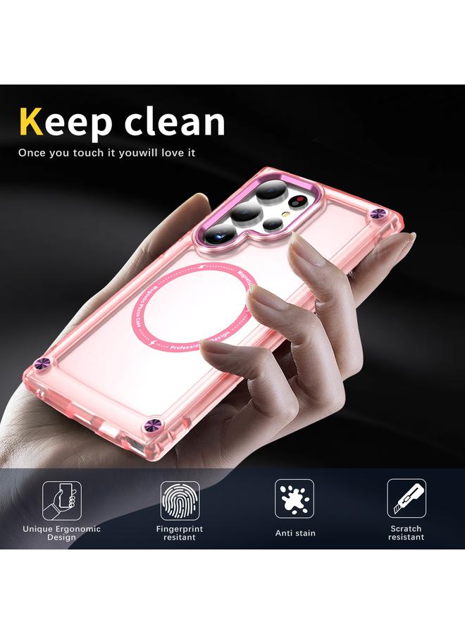 اس-توب جراب لهاتف Samsung Galaxy S24 Ultra 5G مصنوع من مادة TPU + PC MagSafe المغناطيسية - Image 5
