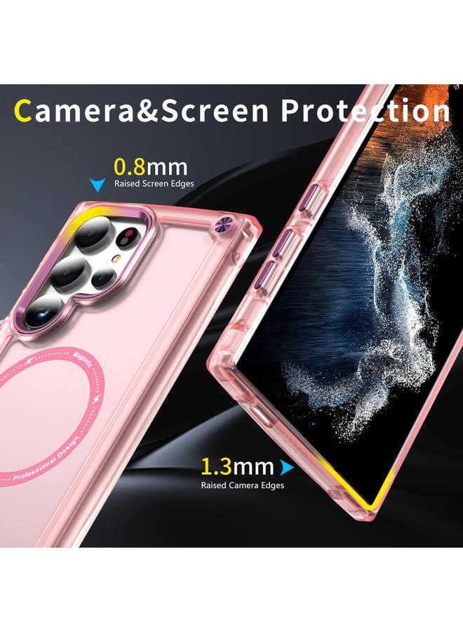 اس-توب جراب لهاتف Samsung Galaxy S24 Ultra 5G مصنوع من مادة TPU + PC MagSafe المغناطيسية - Image 4