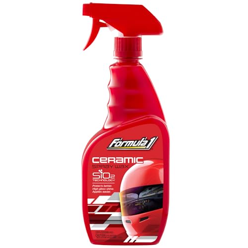 Formula 1 Ceramic Spray Car Wax, Ultimate Glossy Shine and Protection for All Car Surfaces, Long-Lasting Ceramic Finish, Quick & Easy Application 680ml - Image 1