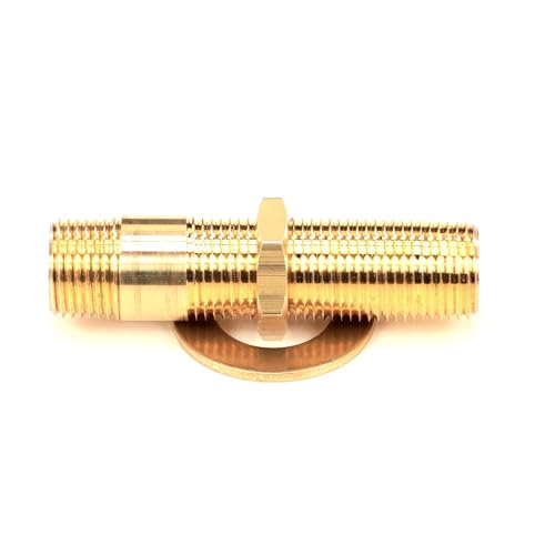 T&S Brass TS Brass B-0426 Supply Nipple, Silver - Image 1