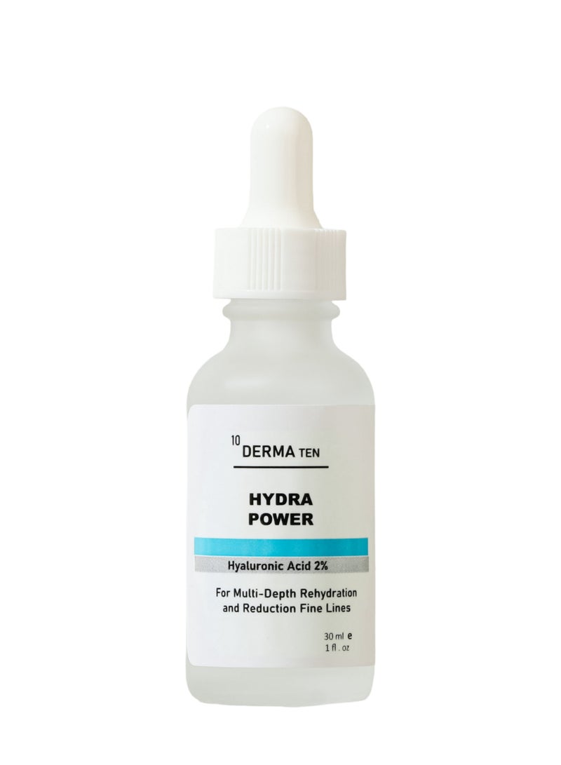 DERMA TEN Hydra Power Serum Hyaluronic Acid 2% 