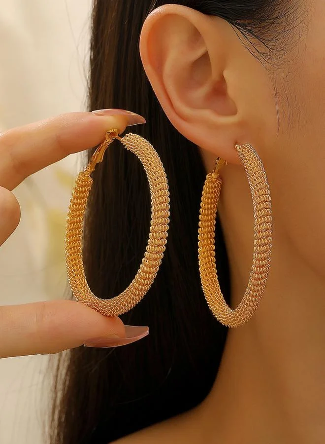 تايك تو Hoop Earrings