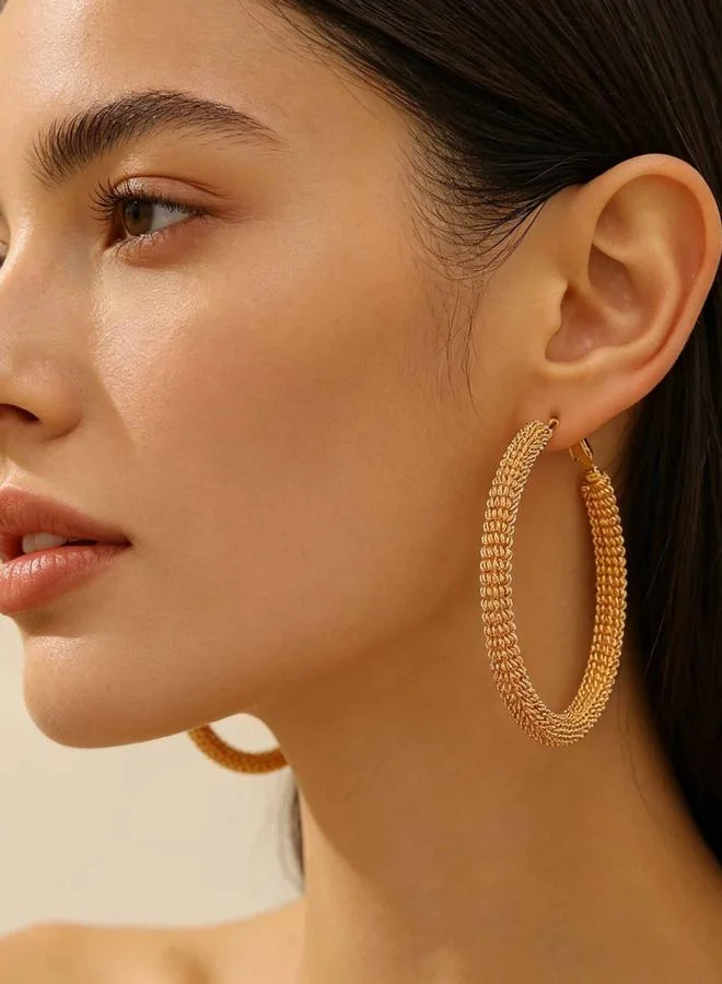 Take Two  Hoop Earrings for Women | Best Price UAE
