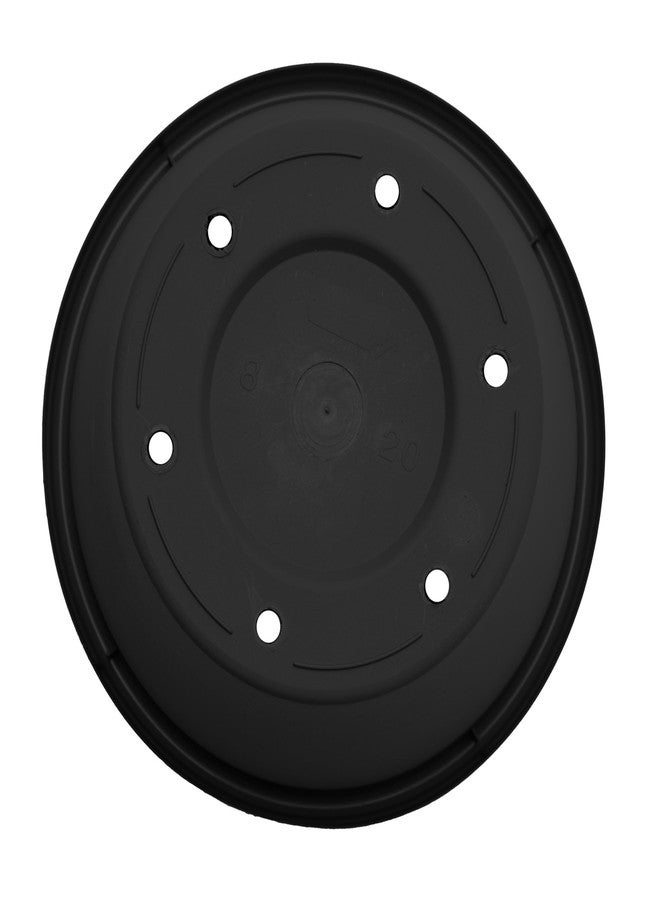 Bloem Terra Pot Planter (TR1000), Black, 10" - Image 5