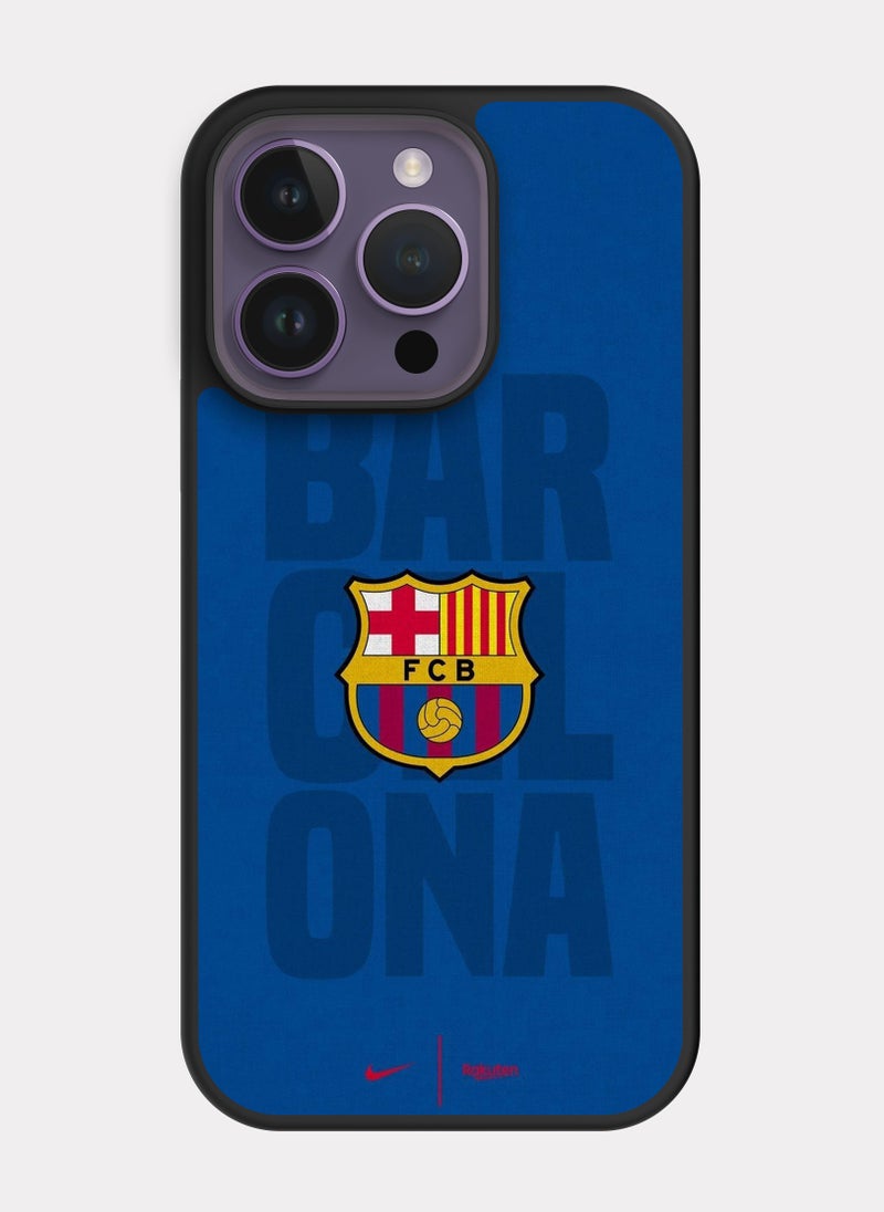 PXLAAT iPhone 14 Pro case cover Barcelona FC - Image 1