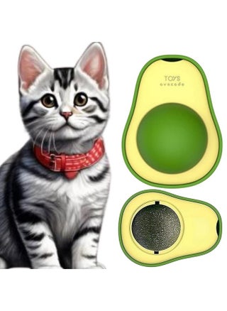 Catnip Minty Avacado Ball Toy For Cats, Avacado Shape Catnip Toy, Funny Kitten Toy, Interactive Cat Toy For Indoor, Cat Mint Licking Ball (Avacado Shape) - pzsku/Z1404FB30327C2F10BE89Z/45/_/1728310143/53040211-72fb-4aee-9a6c-0315d84b39f2