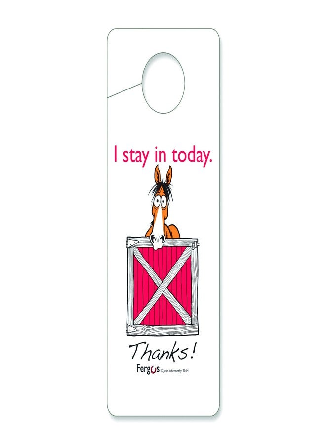 كيلي لافتة إسطبل/حظيرة كيلي فيرغوس | أبقى في