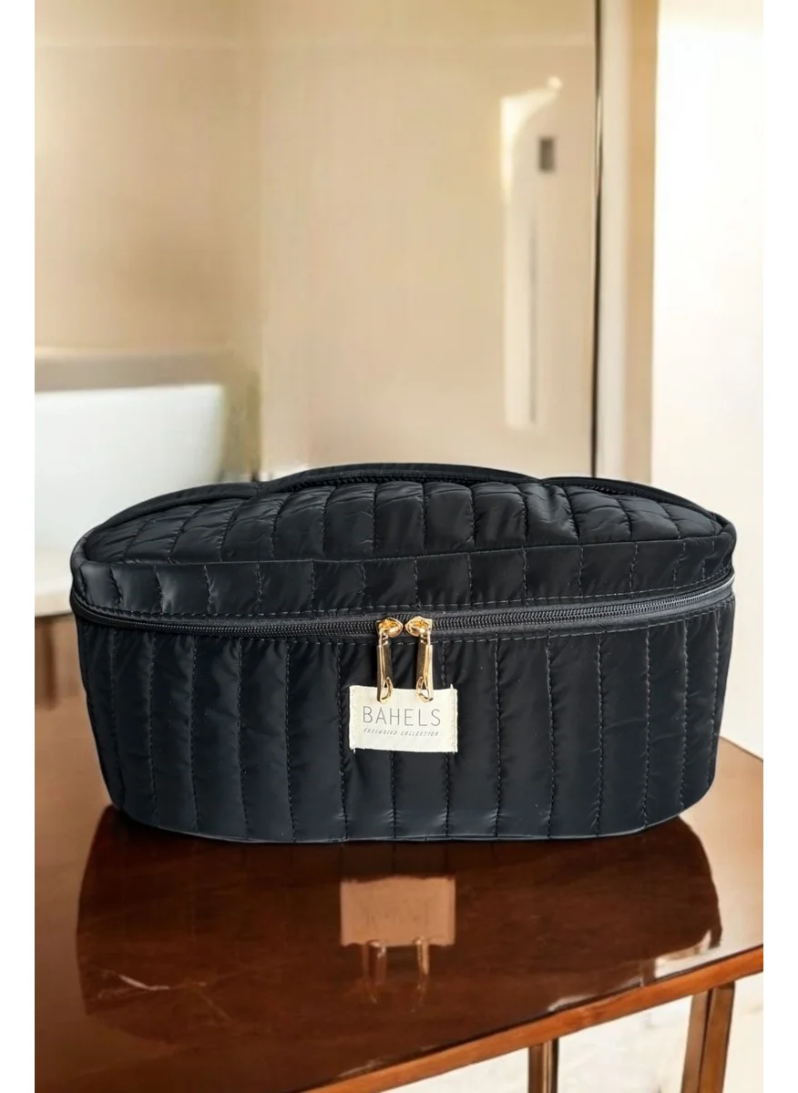 باهلس Black Interior Compartment Xl Size Bag Travel Bag For All Hair Styling Tools