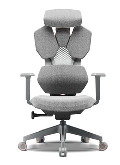 AFTERWORK Astron Gaming Chair - Premium Ergonomic Gaming Chair with Multi-Functional Mechanism, Headphone Hanger, Carbon Fiber Textured Frame and Adaptive Shoulder & Lumber Support (Pink)  - Image 3