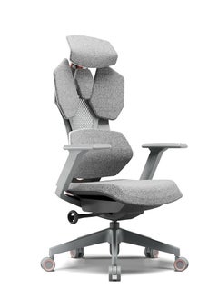 AFTERWORK Astron Gaming Chair - Premium Ergonomic Gaming Chair with Multi-Functional Mechanism, Headphone Hanger, Carbon Fiber Textured Frame and Adaptive Shoulder & Lumber Support (Pink)  - Image 5