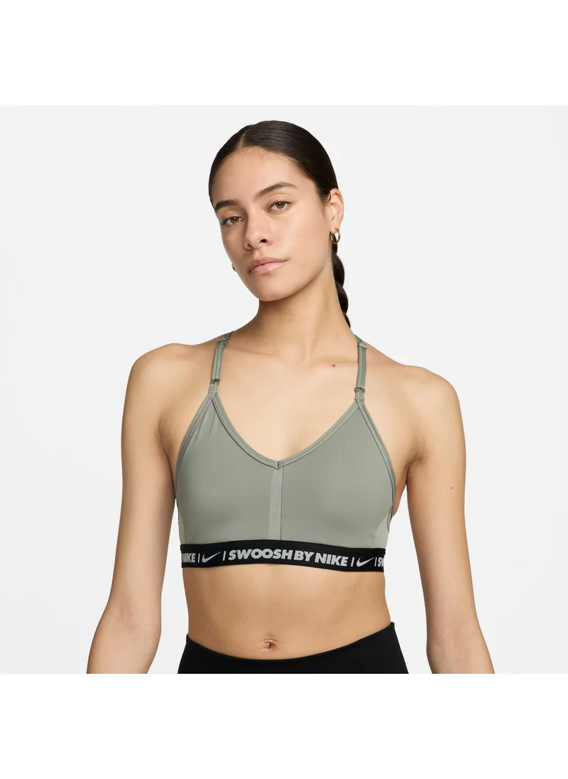 Nike Women's Indy Light-Support Padded V-Neck Sports Bra