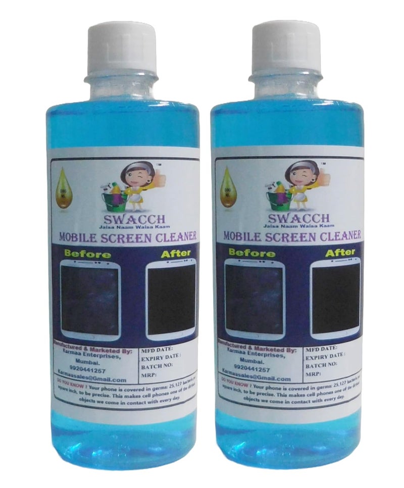 swacch منظف شاشة الهاتف المحمول (500 مل) (عبوة من 2) - Image 1