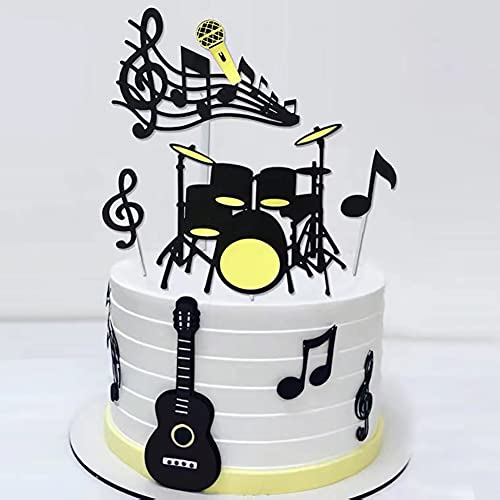 KuuGuu 4 PCS Music Note Silicone Fondant Mold Music Note Cake Chocolate Candy Molds DIY Birthday Party Cake Decoration Cupcake Topper and Crafting Projects - Image 4