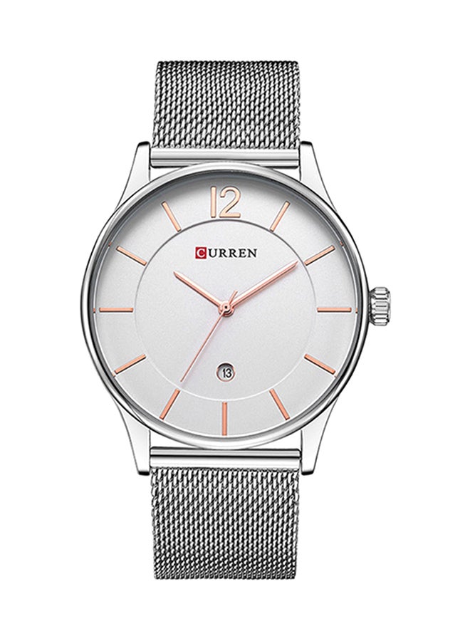 Men's Stainless Steel Analog Watch 8231 - 42 mm - Silver