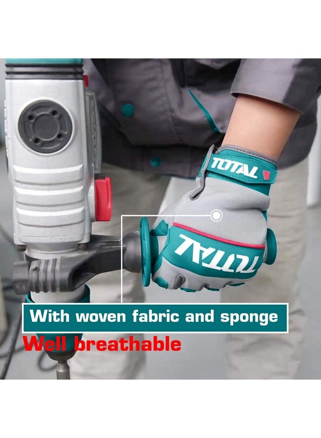 Total Mr Light Rubber Mechanic Gloves (Multicolour, Pack of 1) - Image 4