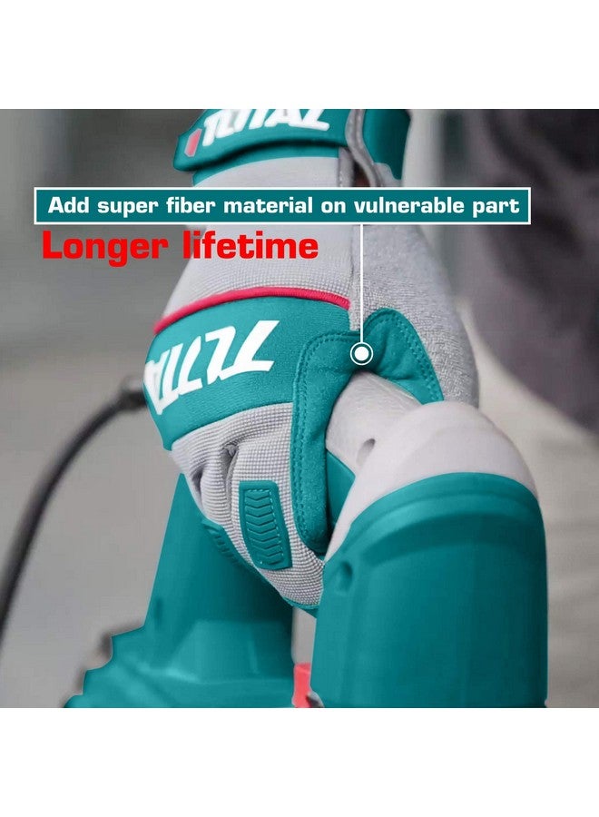 Total Mr Light Rubber Mechanic Gloves (Multicolour, Pack of 1) - Image 3