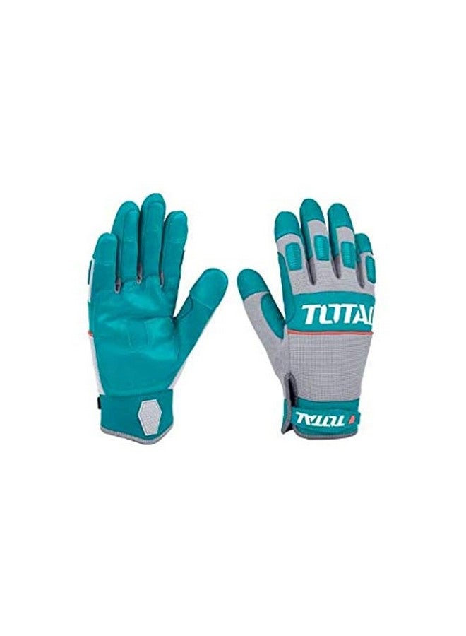 Total Mr Light Rubber Mechanic Gloves (Multicolour, Pack of 1) - Image 1