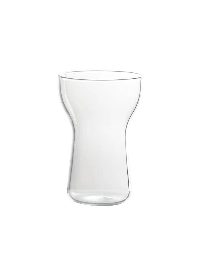 آنا كوب زجاجي سعة 400 مل - كوب مشروبات باردة للعصائر والحليب في الإفطار، عصري ومت耐مل، مناسب للاستخدام المنزلي والمكتبي - Image 1