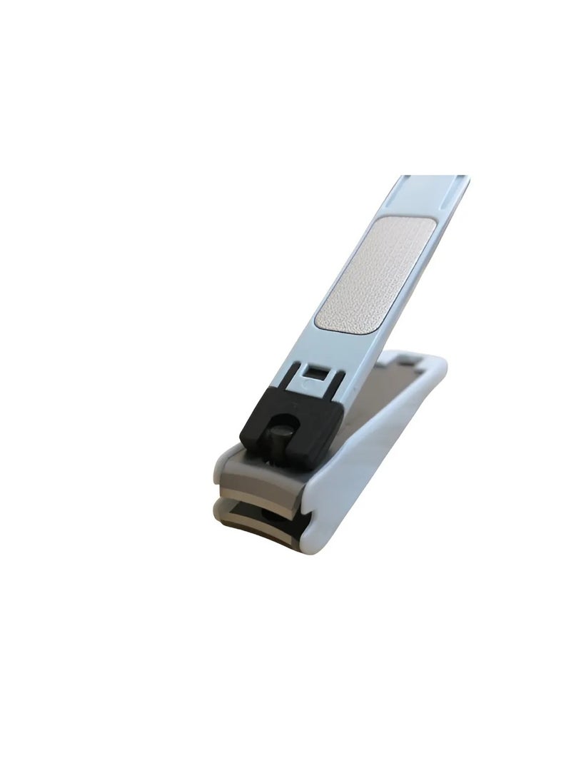 كاي مقص أظافر كاي أزرق بثلاث وظائف 562LK-0333 - شفرة من الفولاذ المقاوم للصدأ، مبرد أظافر مدمج وعلبة تجميع، صنع في اليابان - Image 4