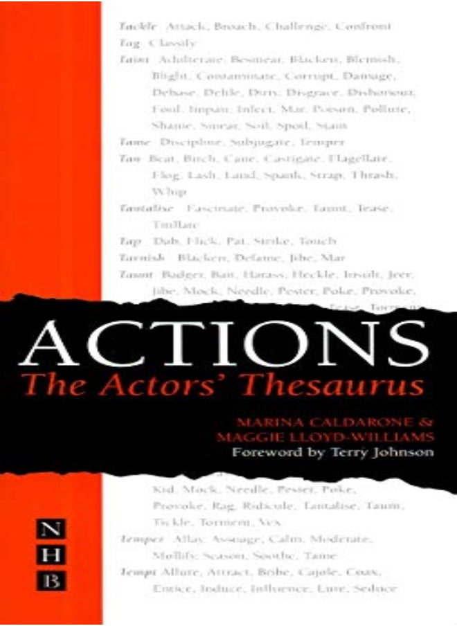 Actions: The Actors' Thesaurus 