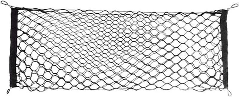 Single Layer Elastic Cargo Net Storage Bag For Car Truck SUV Trunk - Image 1