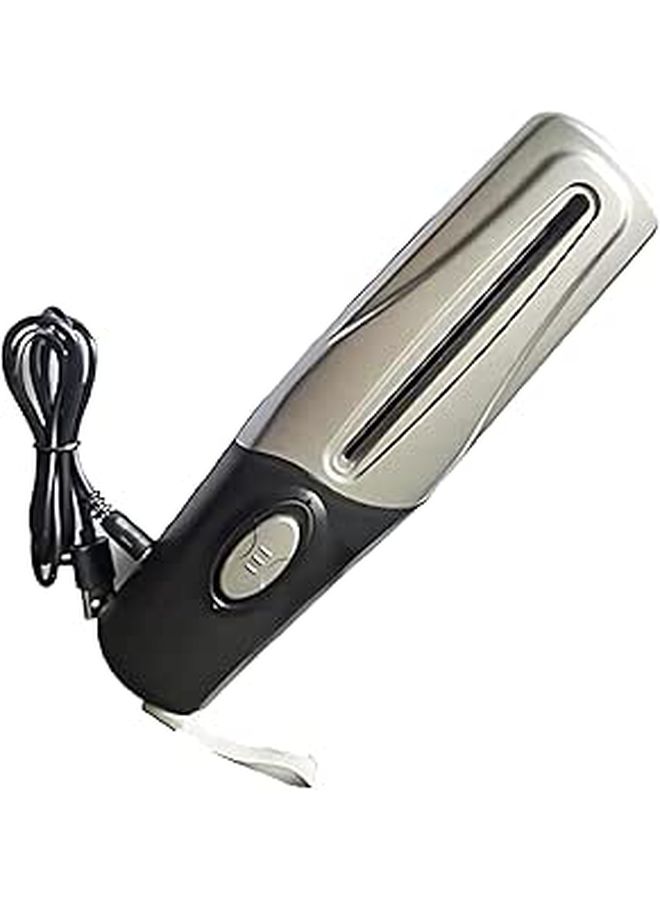 A6 ميني تمزيق ورق محمول يعمل بالبطارية عبر USB تقطيع بشرائط 6 مم للمنزل والمكتب والسفر - Image 1