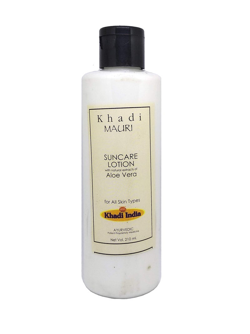 Khadi Mauri Sun Care Lotion - Pack of 1 (210 ml)