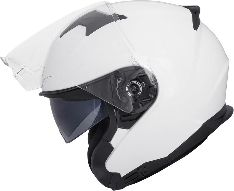 Zorax خوذة دراجة نارية زوراكس ZOR-608 توالا بوجه مفتوح مزدوج الرؤية معتمدة من ECE 2206 - Image 1