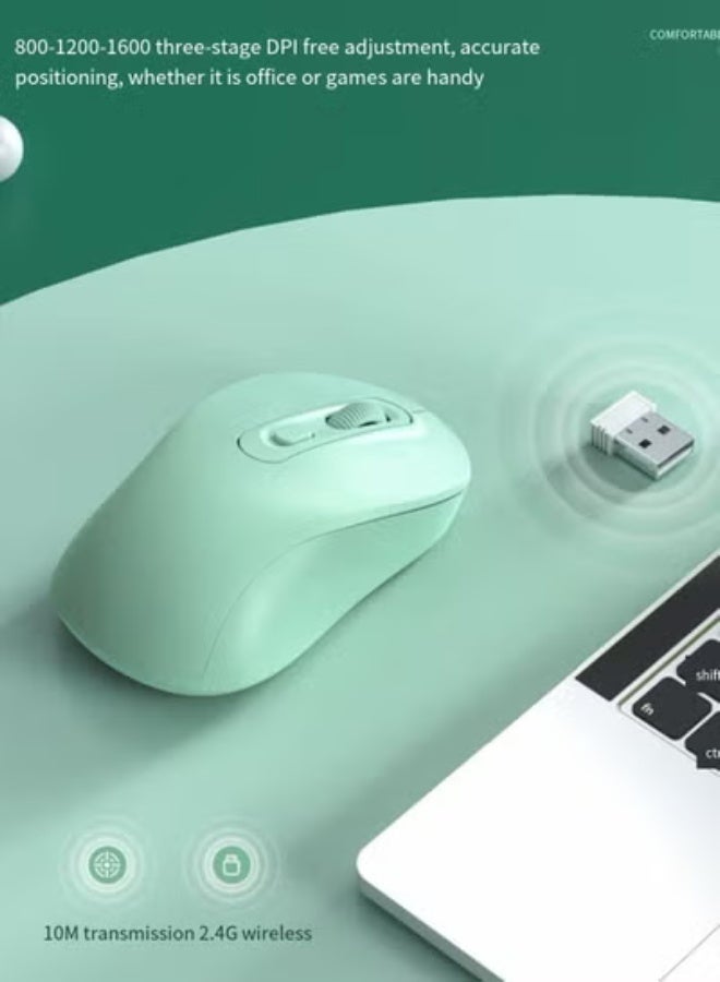 DeHuCg Wireless mouse, rechargeable Bluetooth mouse, (2.4G Bluetooth) - Image 2