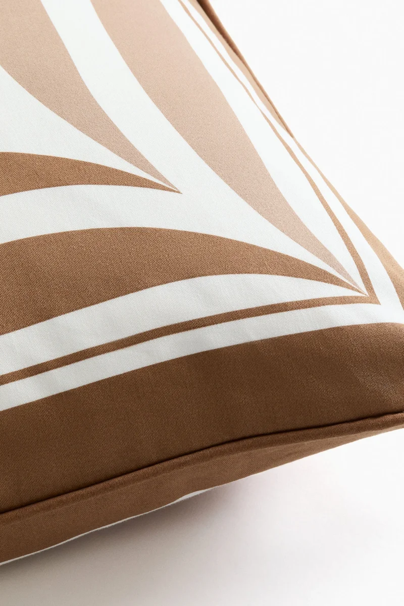 H&M Printed satin cushion cover
