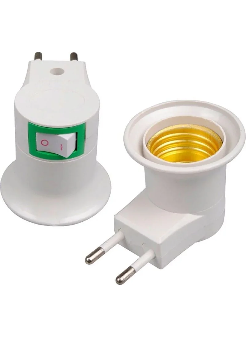 5DM E27 Socket Plug E27 Socket Bulb Plug Socket Switched Socket Socket On Off